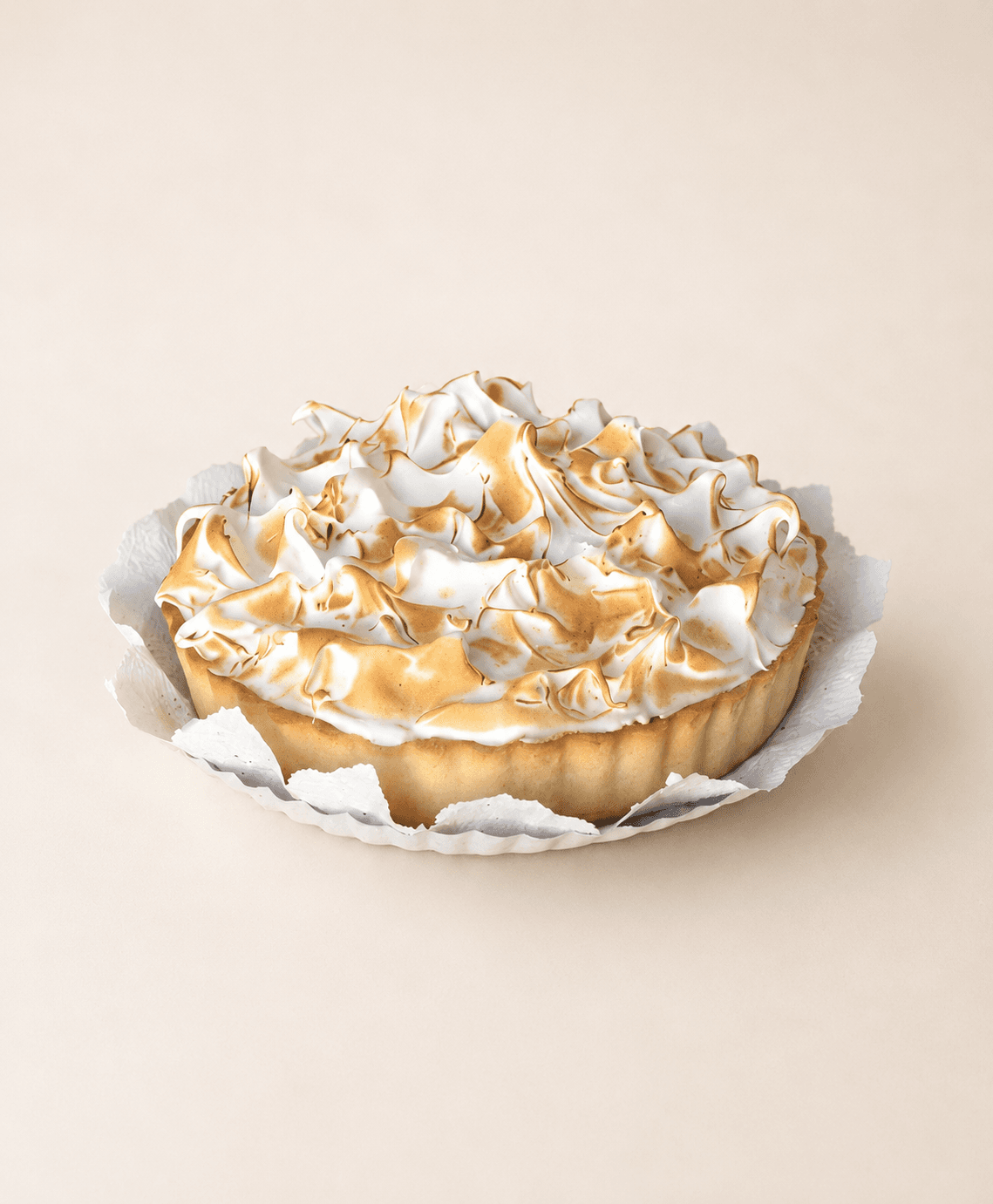 Lemon pie con merengue italiano