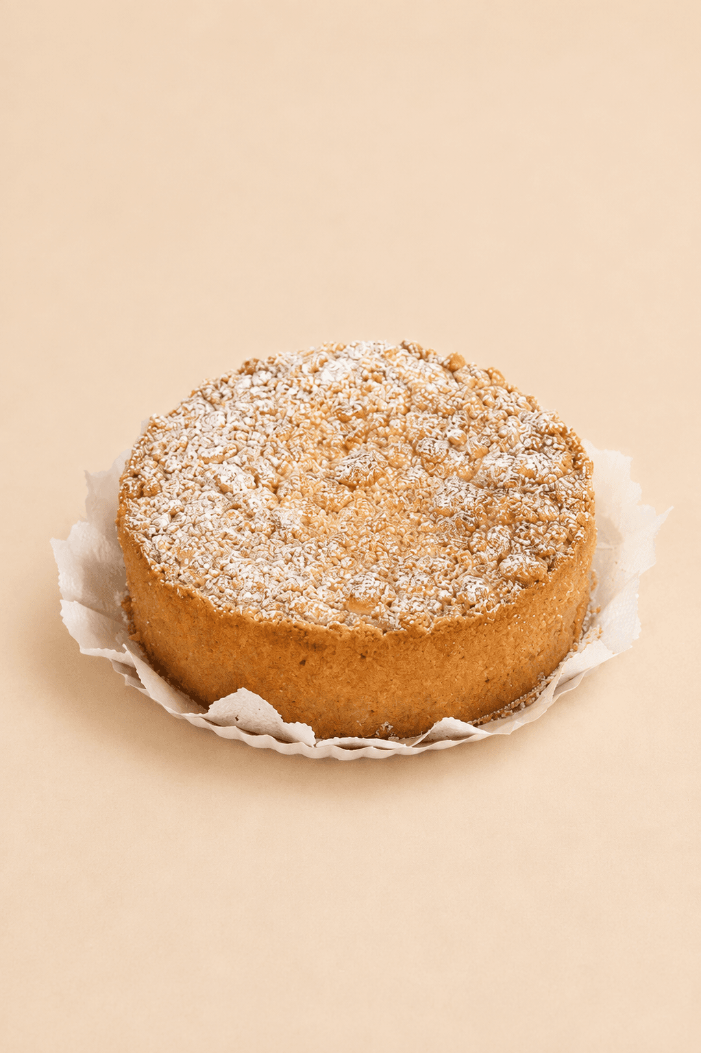 Torta crocante de ricota