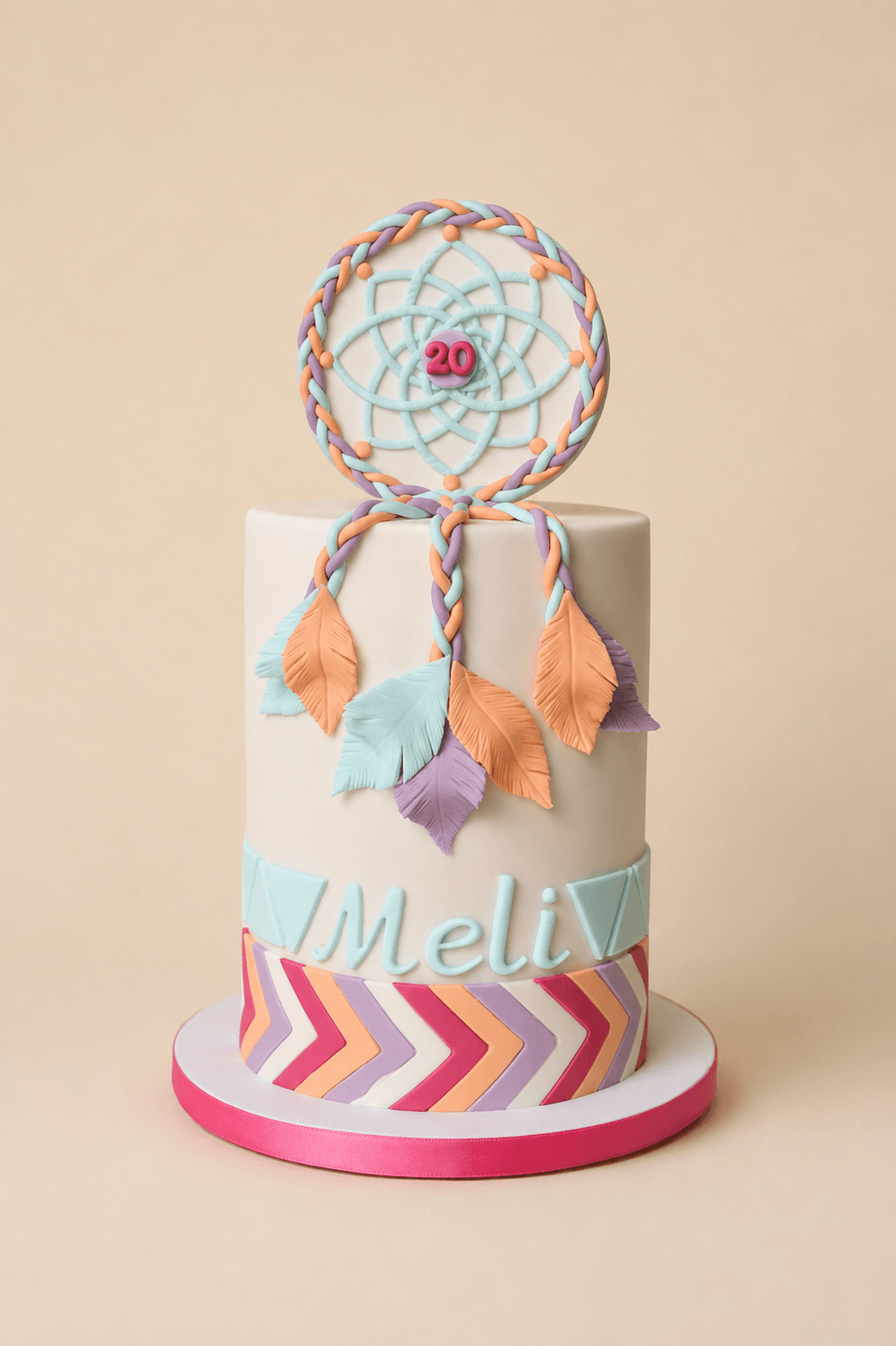 Torta temática con mandala